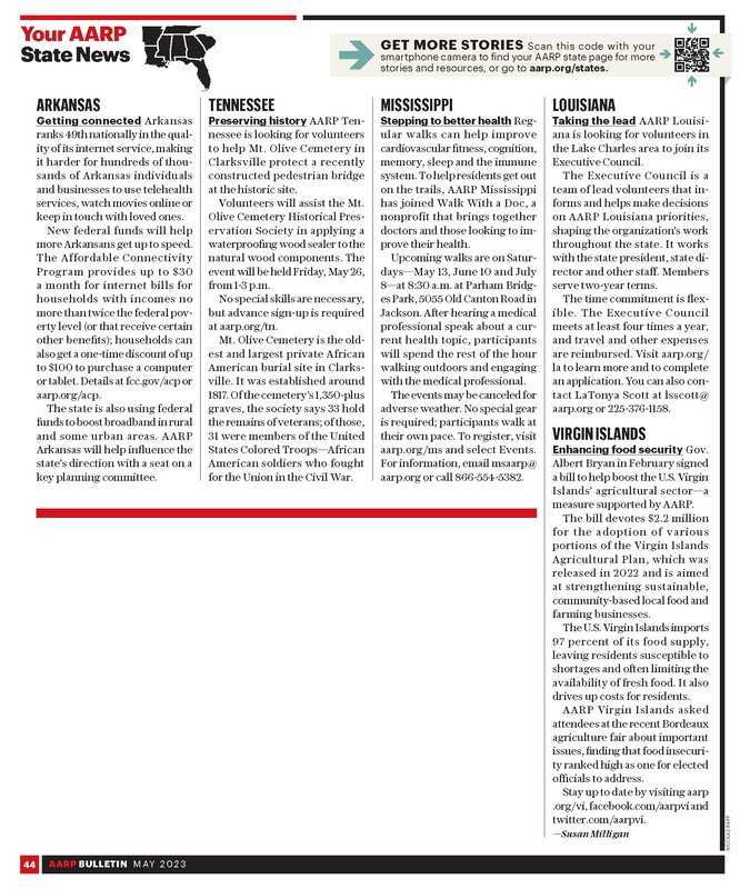 Mt Olive Cemetery - Clarksville TN - AARP Bulletin