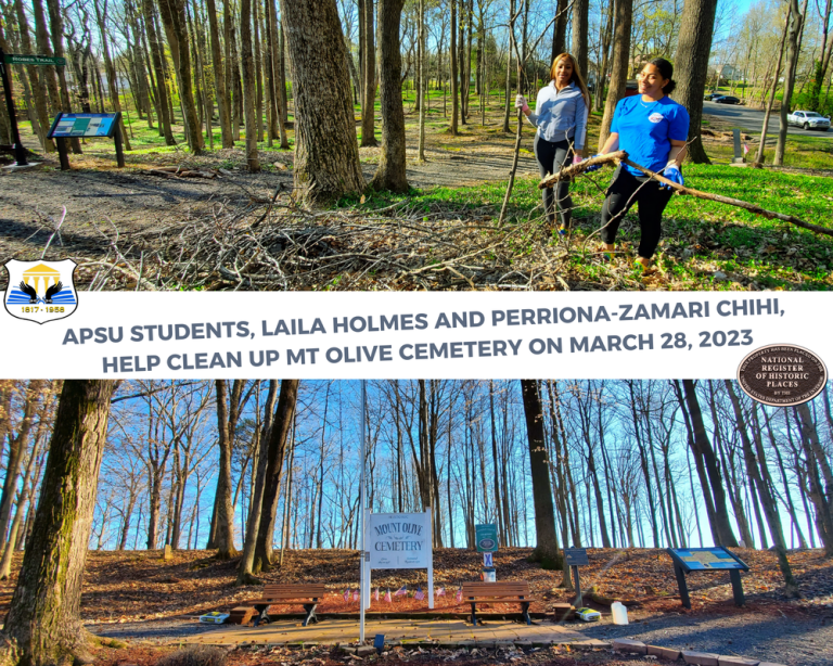 Mt Olive Cemetery - Clarksville TN - APSU Clean Up